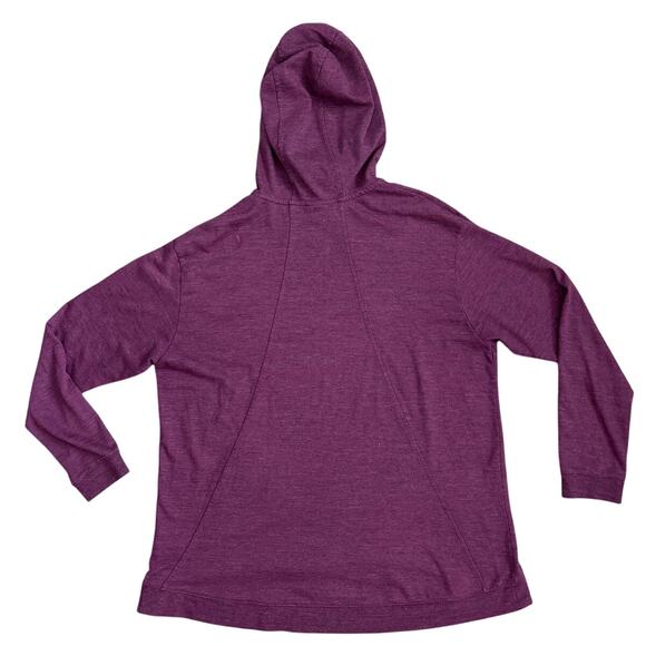 Nike High Neck Pullover Front Kangaroo Pocket Pullover‎ Hoodie Purple Size XL - Picture 7 of 8